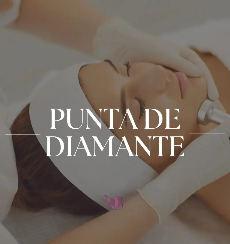 Microdermoabrasión con punta de diamante para rejuvenecer la piel