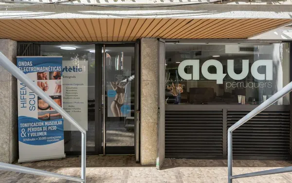 Zona de trabajo del salón